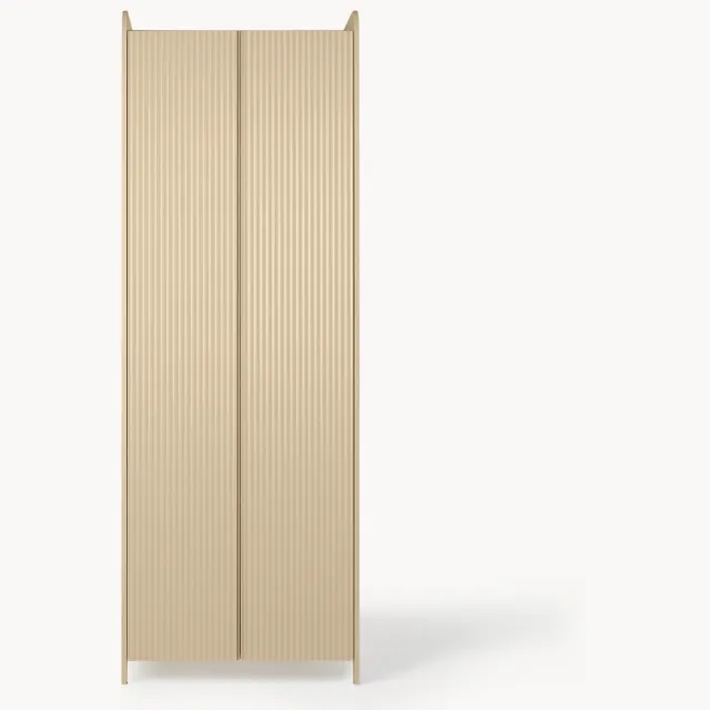 Ferm Living Houten kledingkast Sill Beige