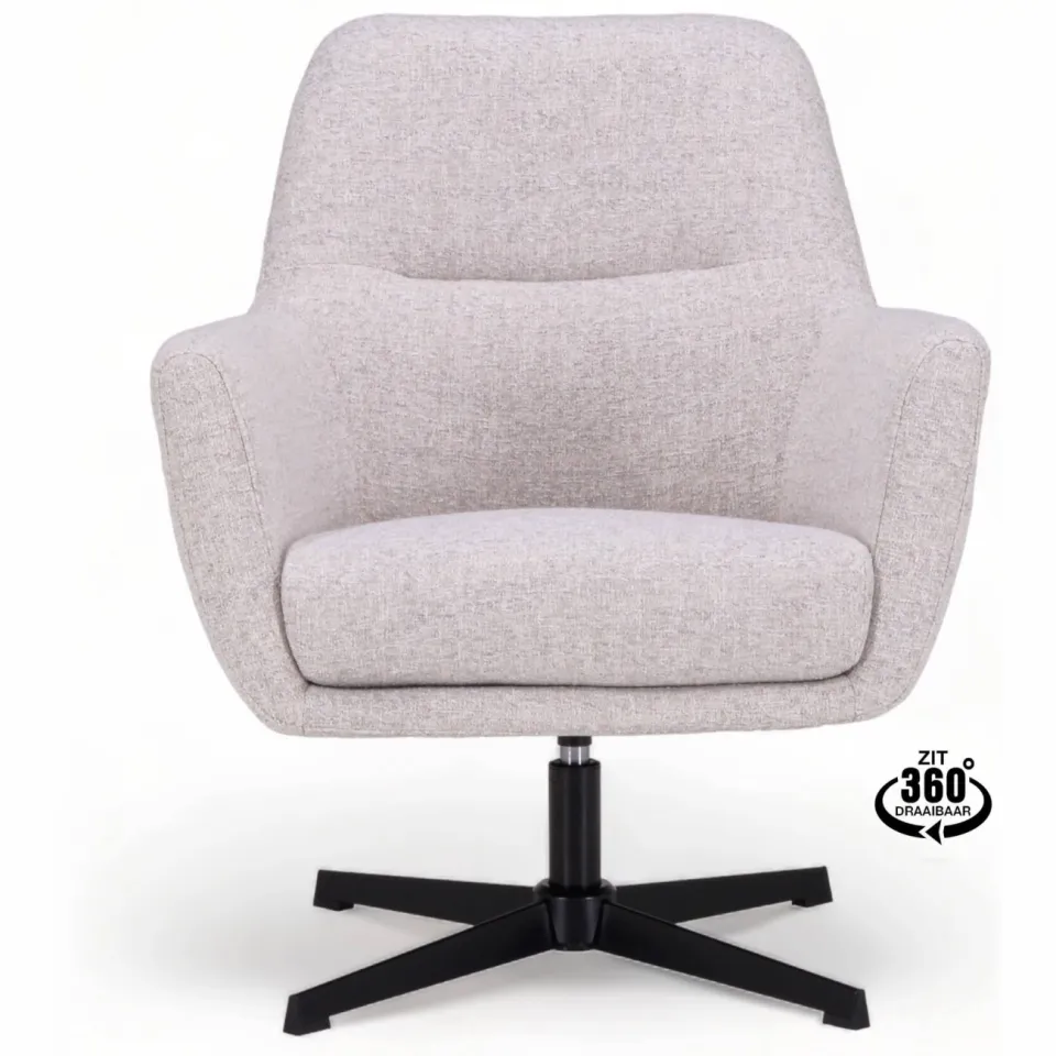 Wehkamp Home fauteuil licht grijs, foto 2