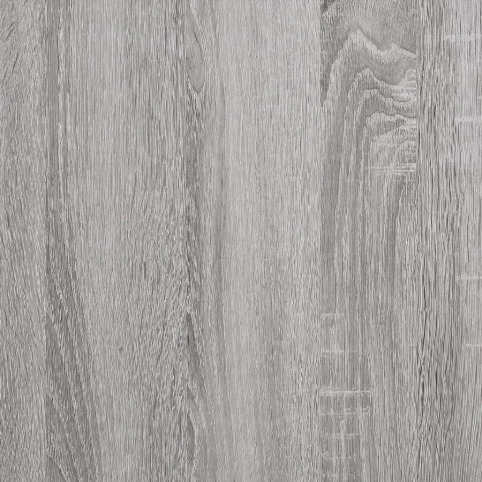 vidaXL 3-delige Badkamermeubelset bewerkt hout grijs sonoma eikenkleur, foto 4
