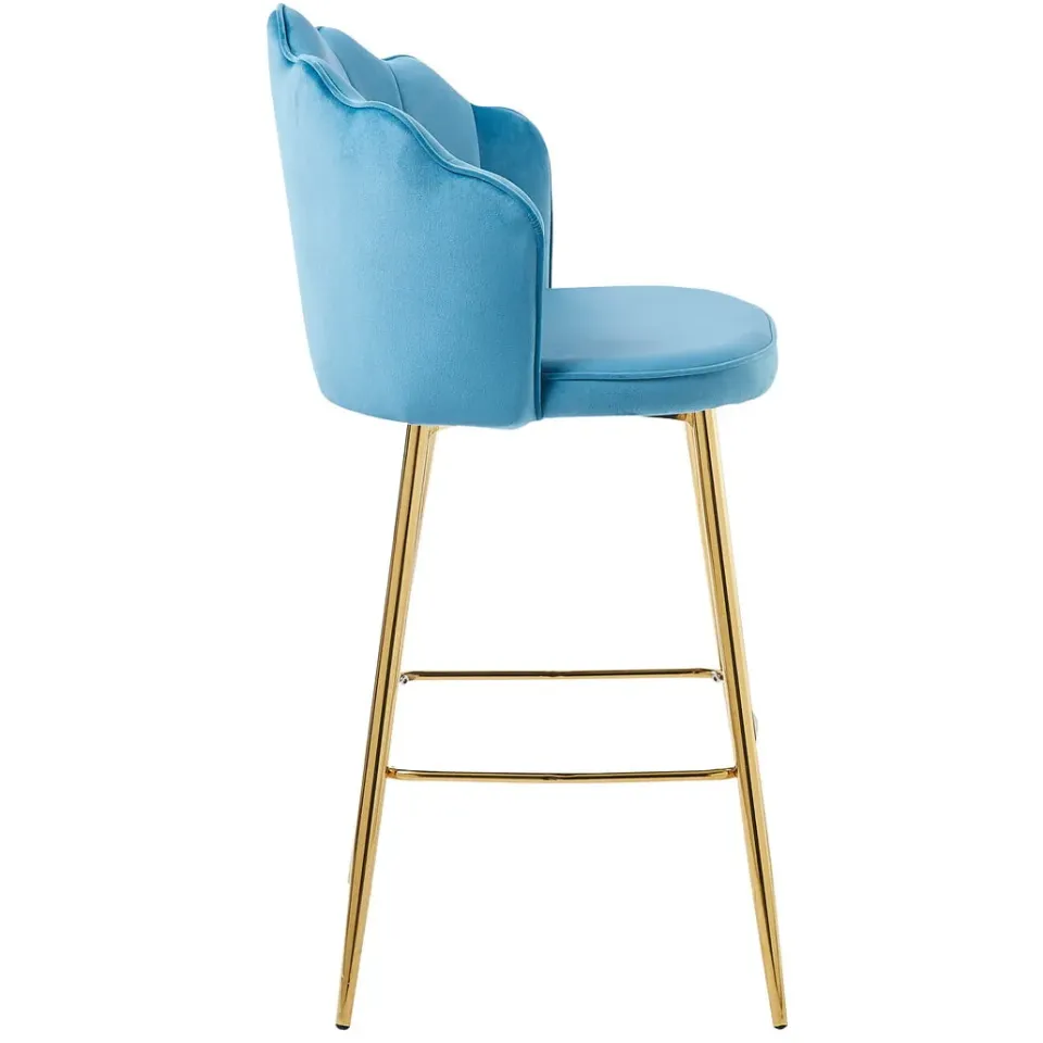 barkruk Chanelle blauw, foto 3