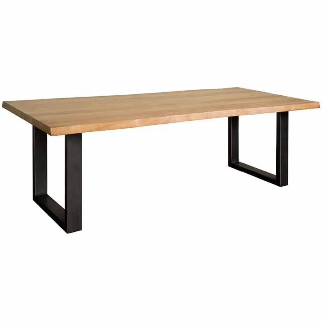 Tower Living Eettafel Ultimo - Rechthoek Naturel Hout - 200x100x78cm