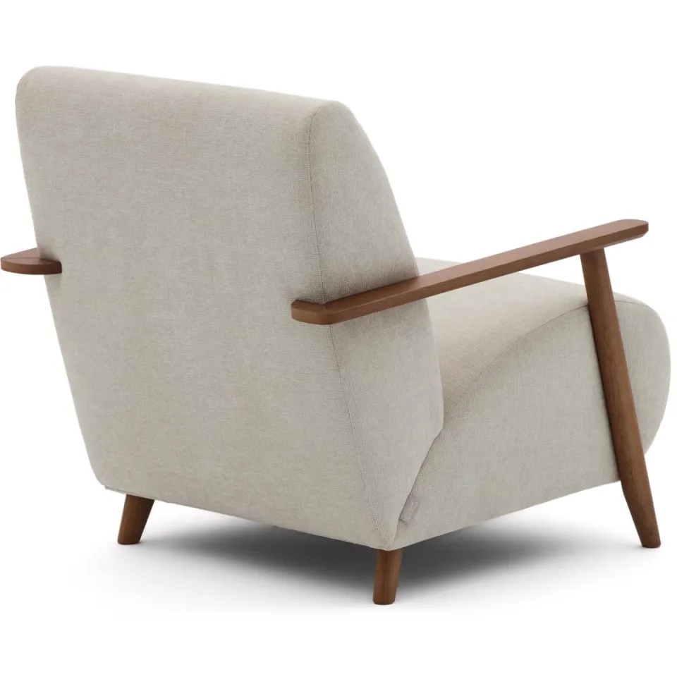 Kave Home Meghan fauteuil chenille beige, foto 8