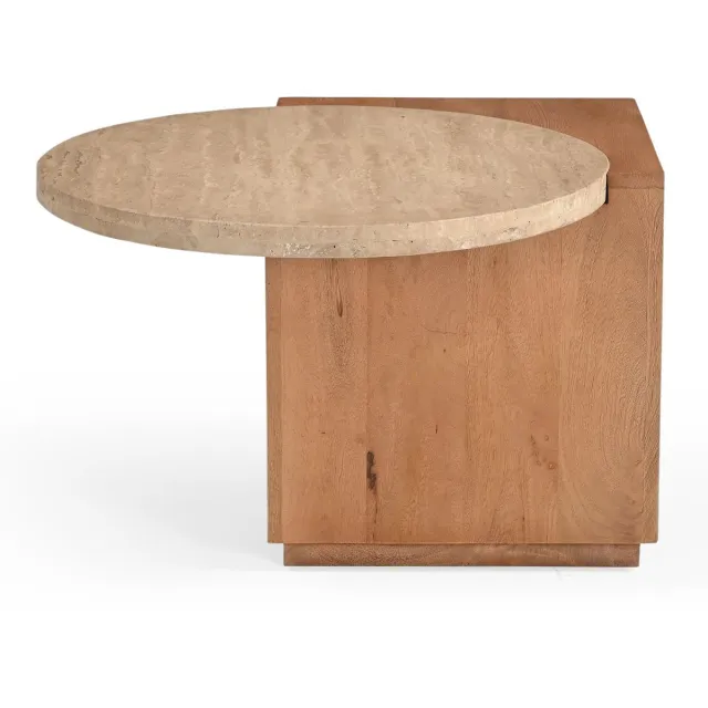 Starfurn Bijzettafel - Bruin - 48x60x40 cm