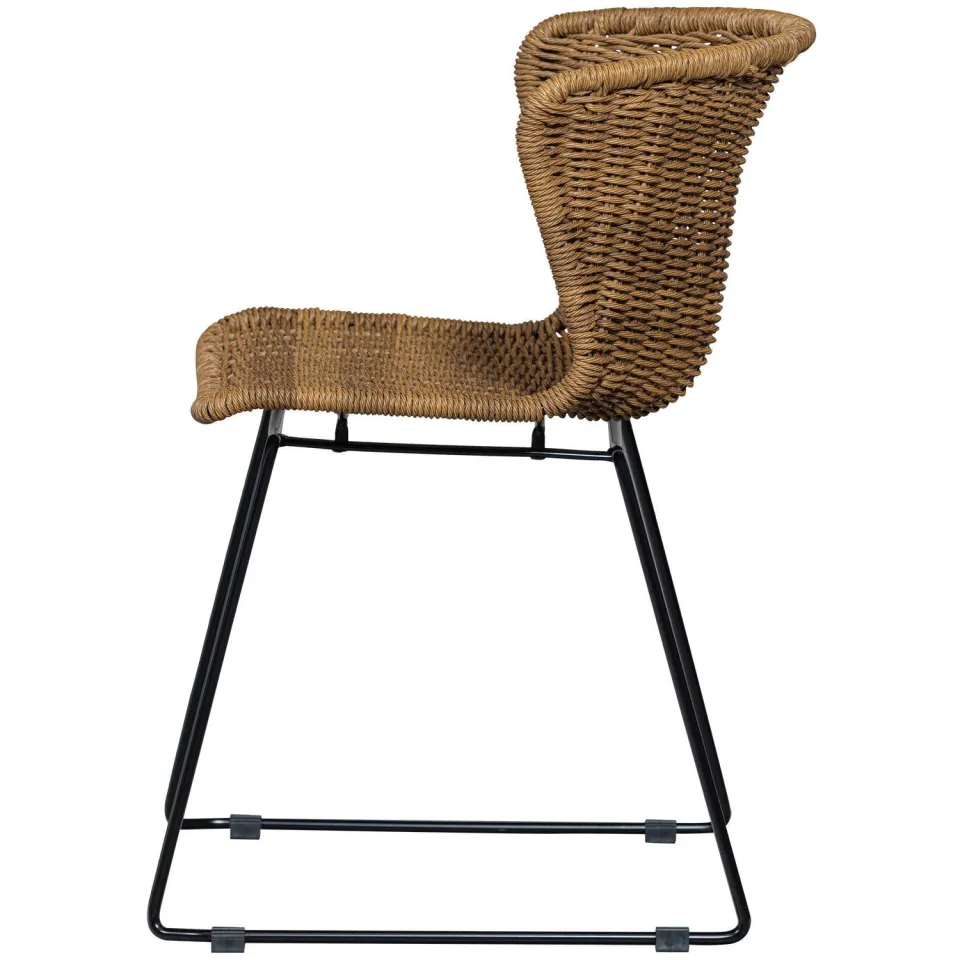 WOOOD Wings Tuinstoelen - Zand - Kunststof - 78x55x54 - Set van 2, foto 3
