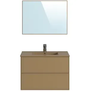 T-bath Badmeubelset Superline 80cm Bruin Mat