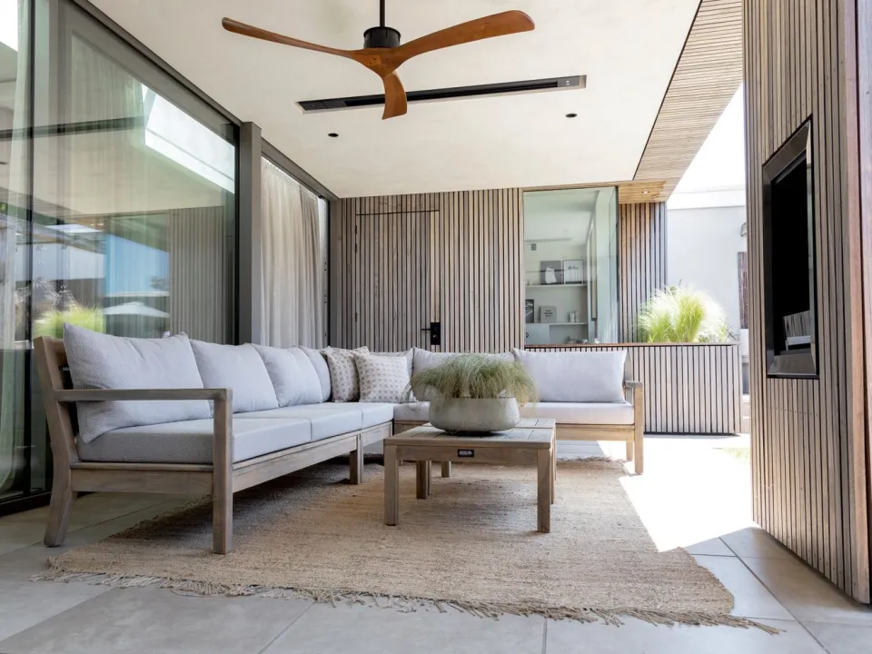 ROUGH Furniture ROUGH Batang hoek loungeset 4-delig bruin, foto 4