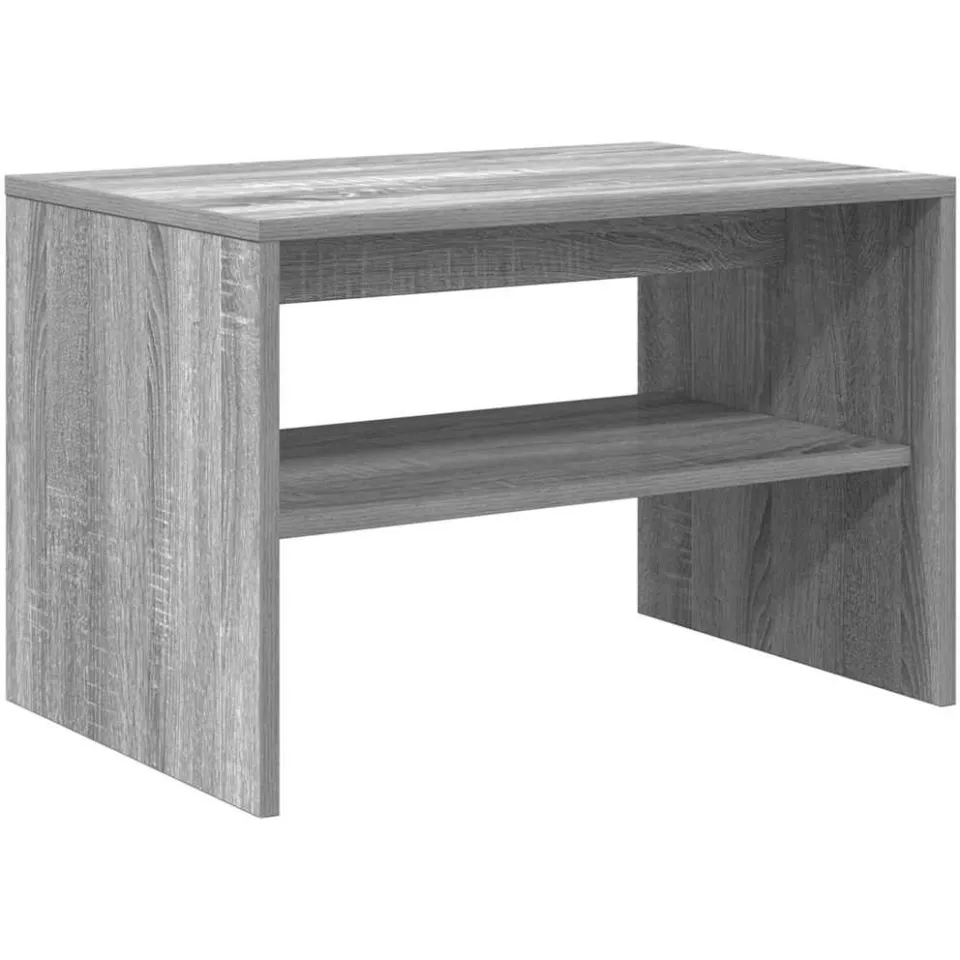 vidaXL Tv-meubel 60x40x40 cm bewerkt hout grijs sonoma eikenkleurig, foto 3