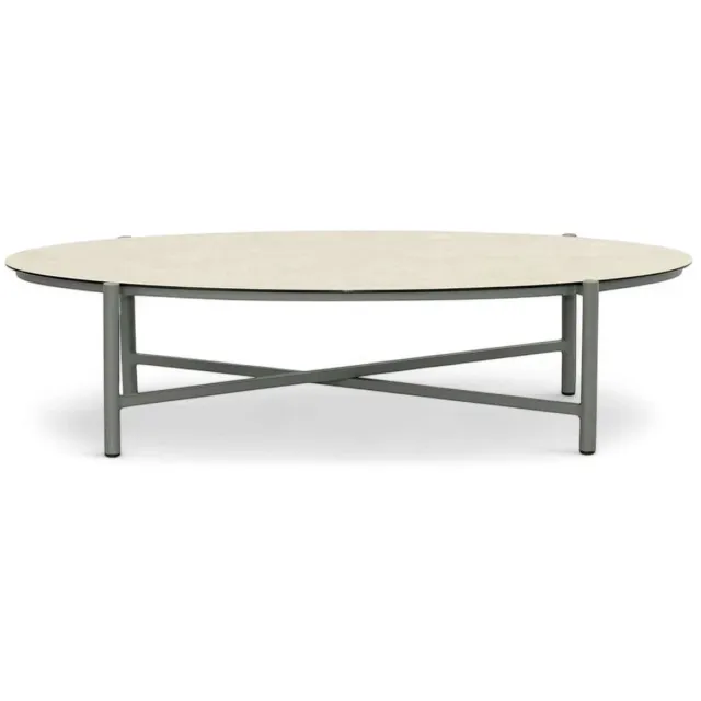 Apple Bee Bora Bora Salontafel 130 x 65 x 32,5 cm | Taupe | Keramiek Travertino