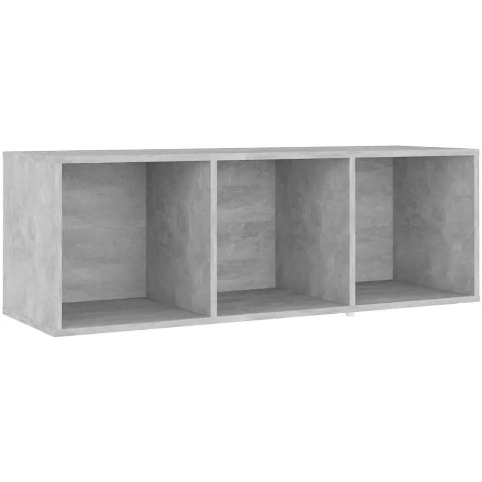 vidaXL Tv-meubelen 2 st 107x35x37 cm bewerkt hout betongrijs