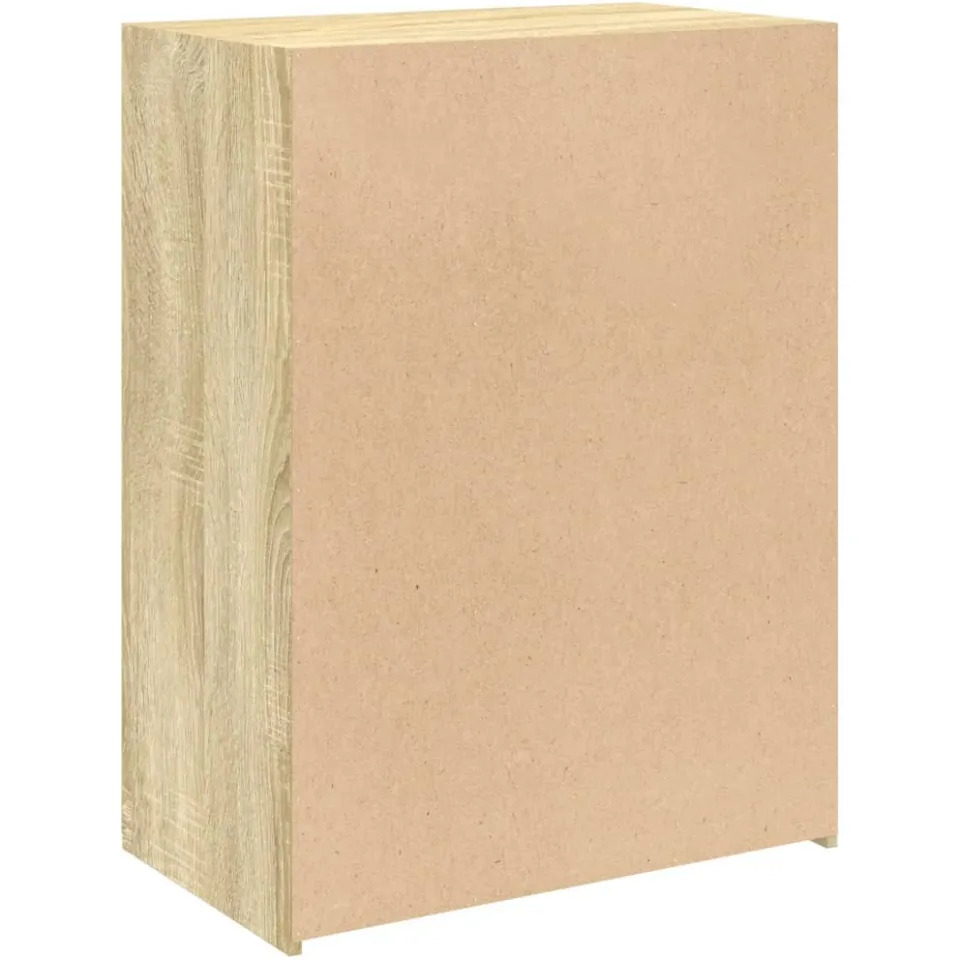 vidaXL Dressoir 70x41x93 cm bewerkt hout sonoma eikenkleurig, foto 4