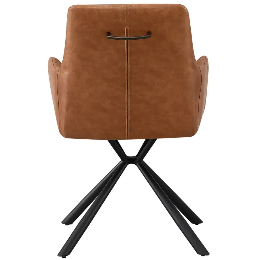 armstoel Kees cognac, foto 4