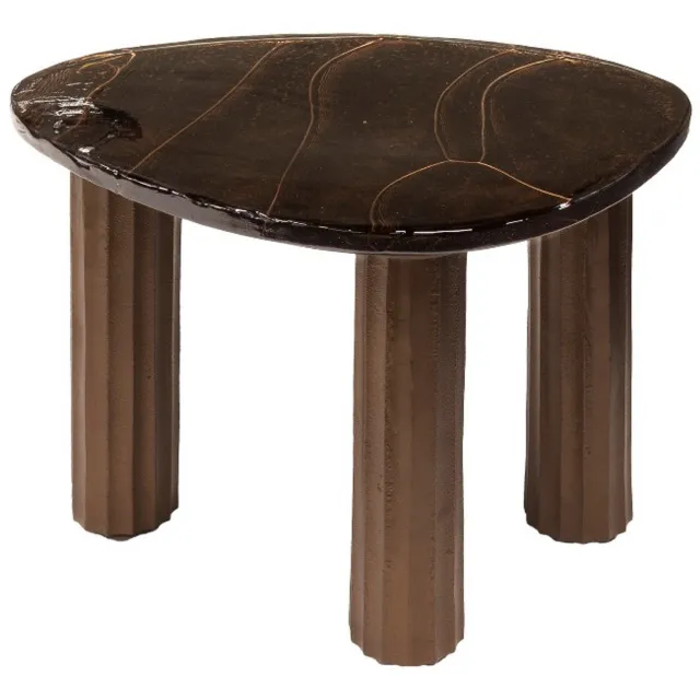 Fraaai Benny salontafel S - koper antiek finish