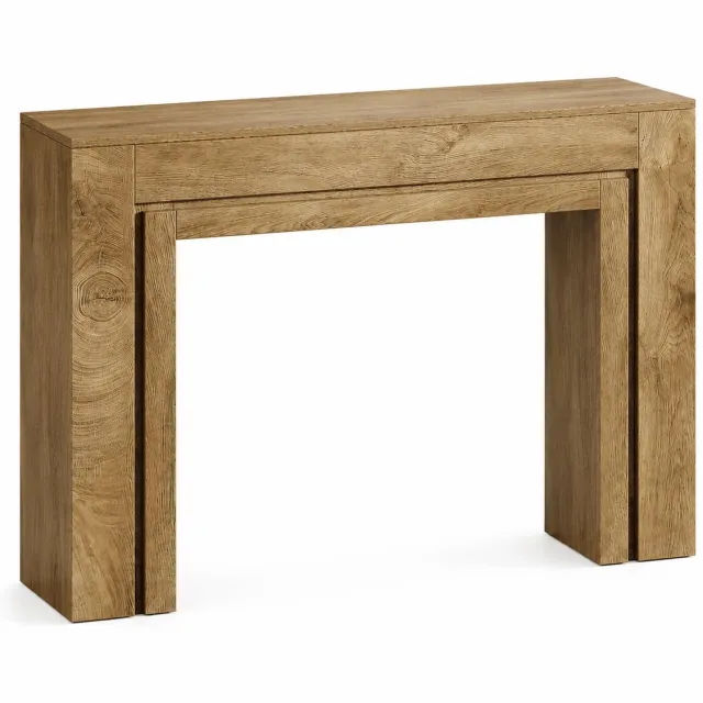 Innovastore Consoletafel - Sidetabel - Haltafel - Entreetafel - Houtenconsoletafel - Landelijke stijl - Houtlook - Huismeubilair