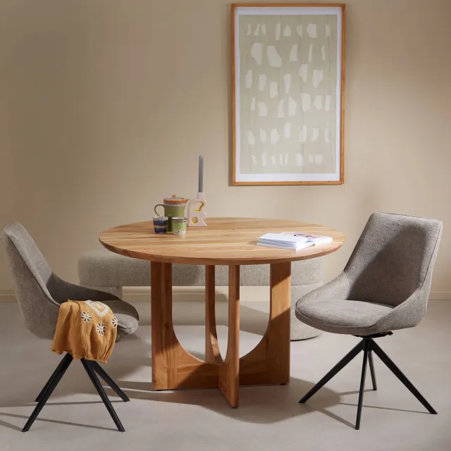 NOUS Living eetkamertafel Yara Naturel