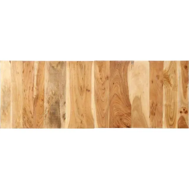 vidaXL Hoofdbord 140 cm massief acaciahout Bruin