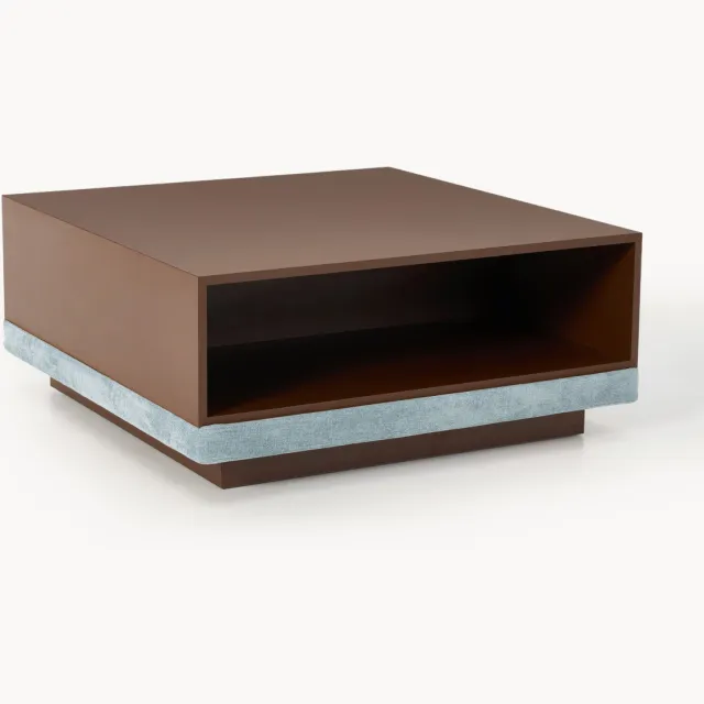 Westwing Collection Salontafel Colin Bruin, Lichtblauw