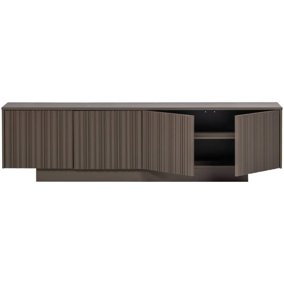 WOOOD Nova tv-meubel truffelbruin truffle brown, foto 2
