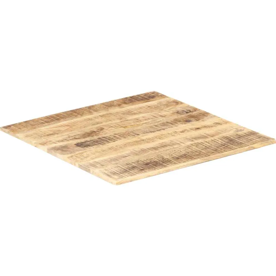 vidaXL Tafelblad 15-16 mm 70x70 cm massief mangohout bruin, foto 2
