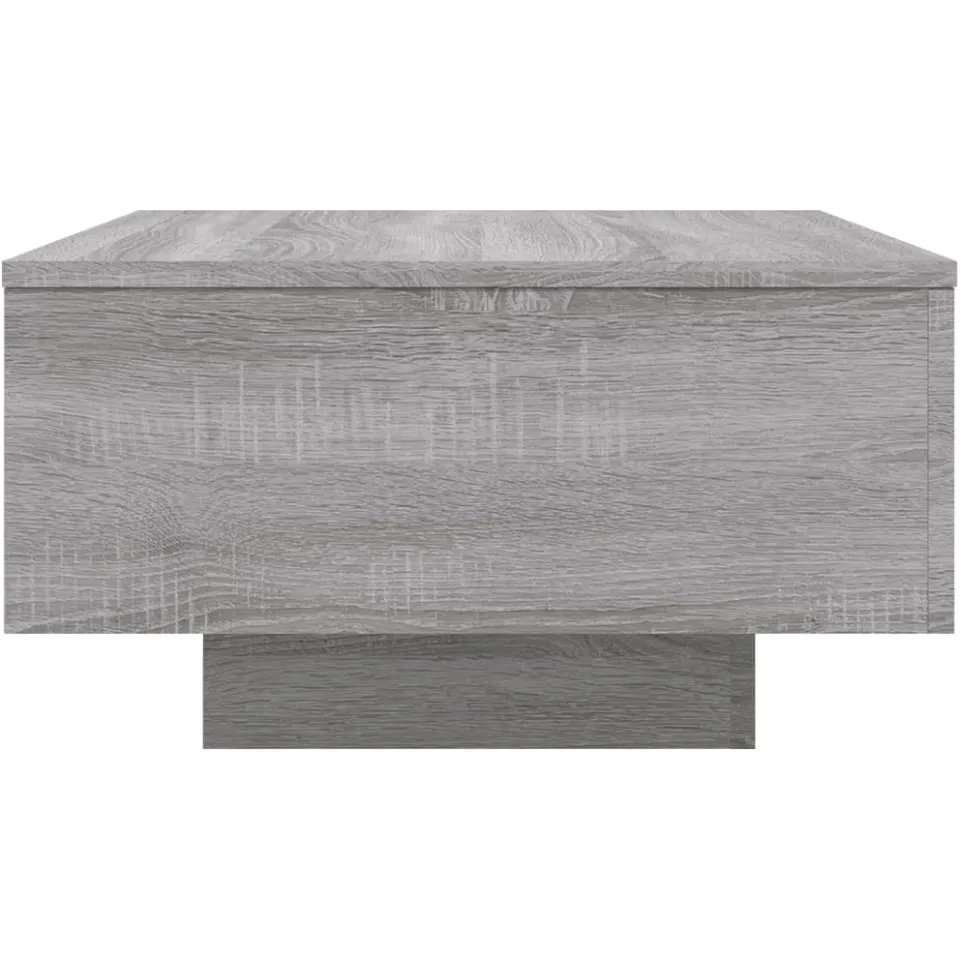 vidaXL Salontafel 55x55x31 cm bewerkt hout grijs sonoma eikenkleurig, foto 4