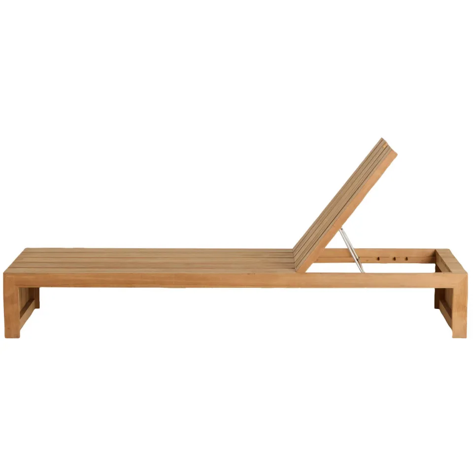 Studio LIVIT teak ligbed Cabanas naturel