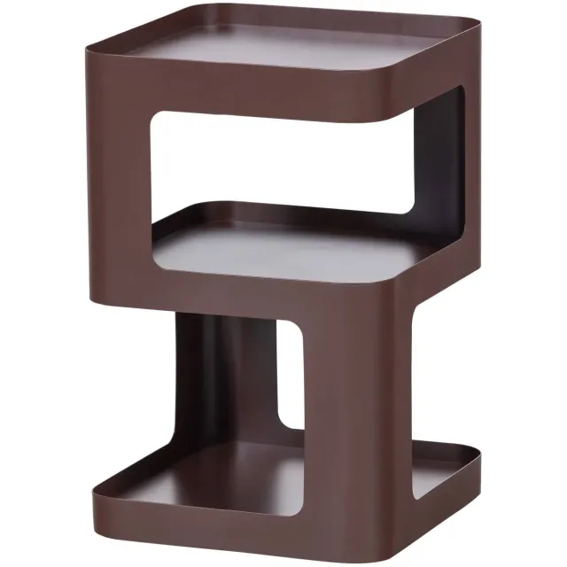 WOOOD Riv bijzettafel bruin purple/brown