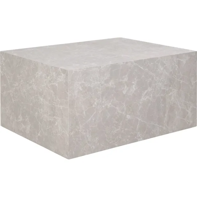 House Nordic Salontafel Rechthoek Marmerlook - Gewicht 18kg - 80x60x40cm