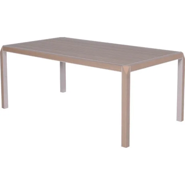 Garden Impressions Flavium tuintafel 180x100 - Vironwood vintage teak Bruin
