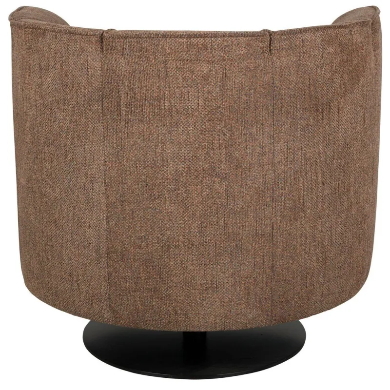 Dutchbone fauteuil Flower bruin, foto 3