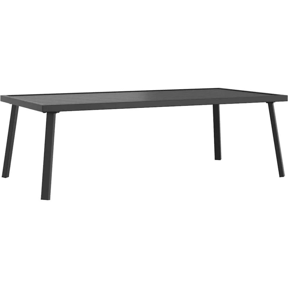 vidaXL Tuintafel 110x55x35 cm staal antracietkleurig, foto 3