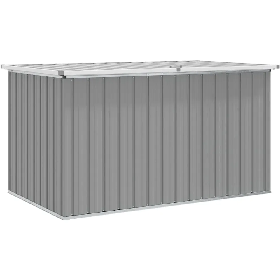 vidaXL Tuinbox 171x99x93 cm grijs, foto 3