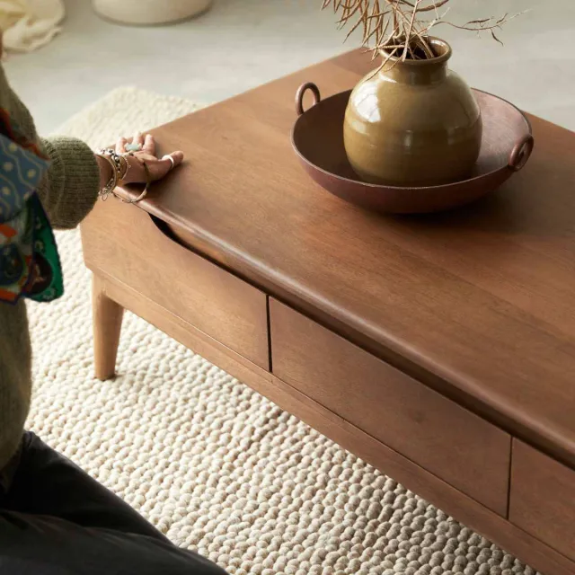 Tikamoon Gabrielle salontafel bruin, foto 2