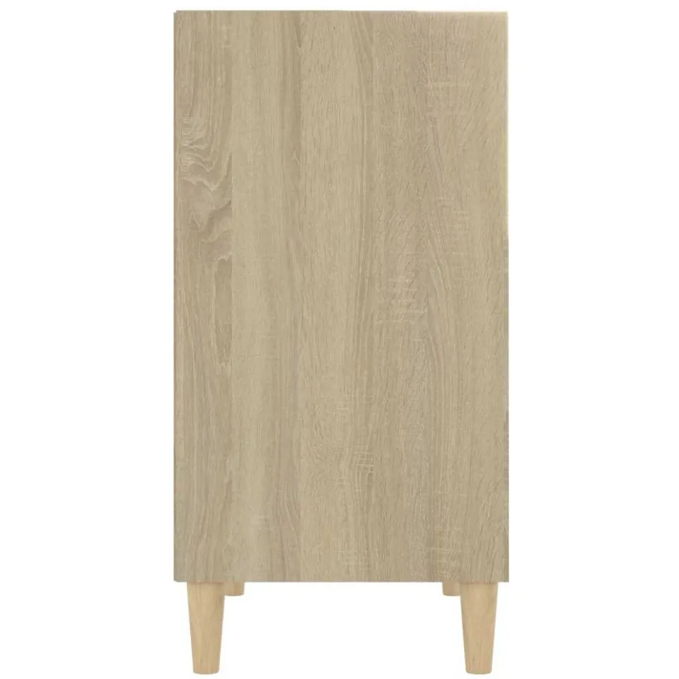 vidaXL Dressoir 57x35x70 cm bewerkt hout sonoma eikenkleurig, foto 4