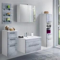Wastafelkast Ivar Beton grijs, foto 4