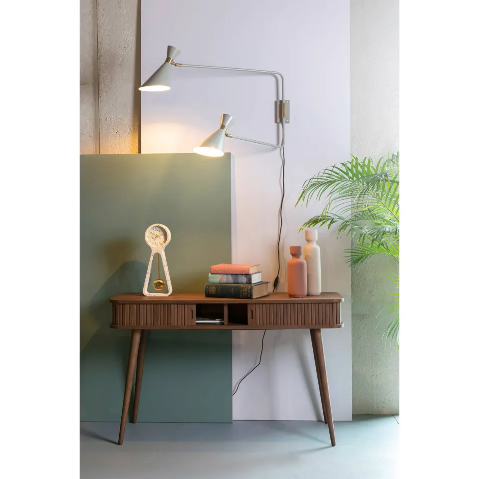 Zuiver sidetable Barbier walnoot, foto 5
