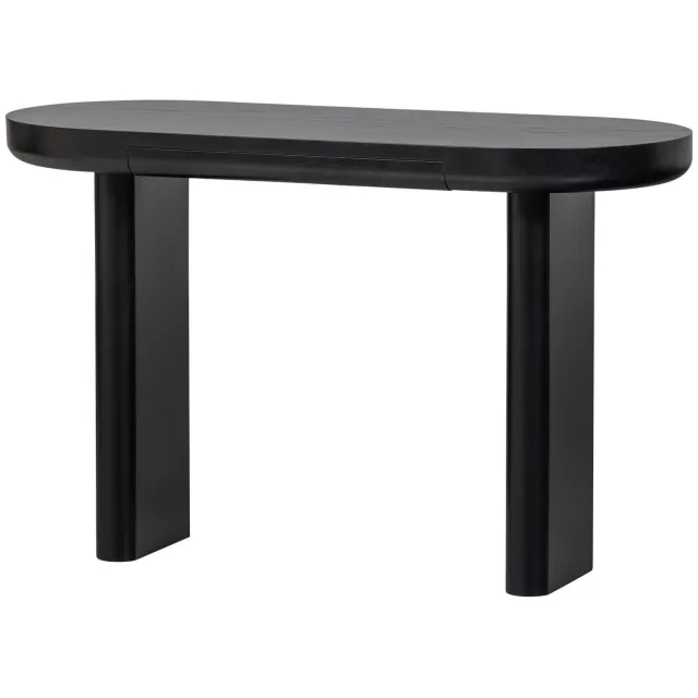 WOOOD Mael Bureau - Fineer - Dust - 75x120x50 black