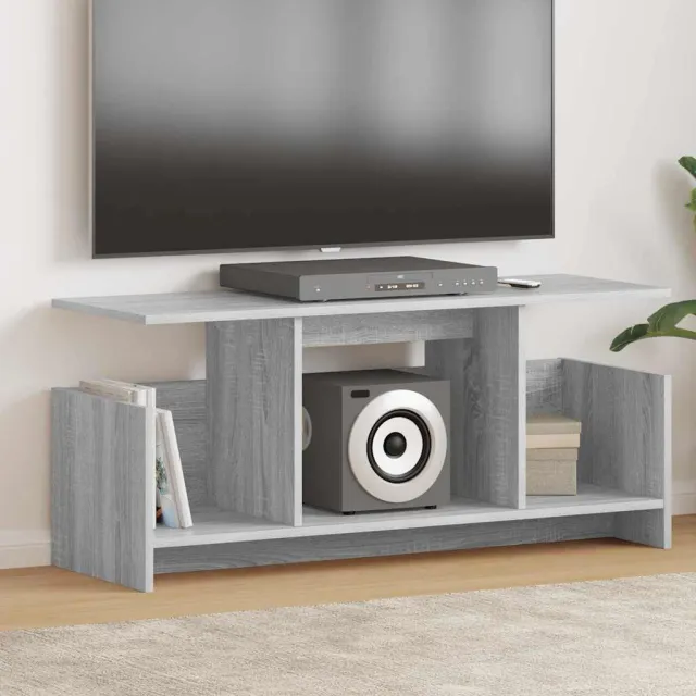 vidaXL TV-standaard 102 x 35 x 45 cm Grijs Sonoma Bewerkt hout, foto 2