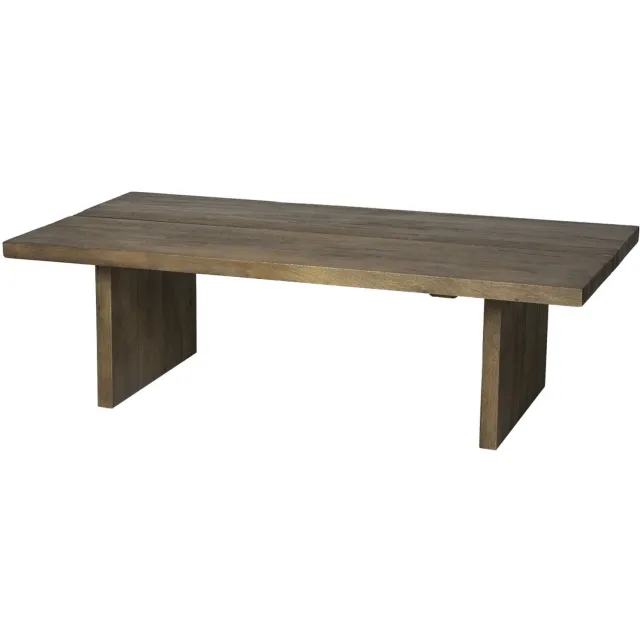 DÉJA Living Salontafel Espoo - Rechthoek Donkerbruin Hout - 120x60x36cm