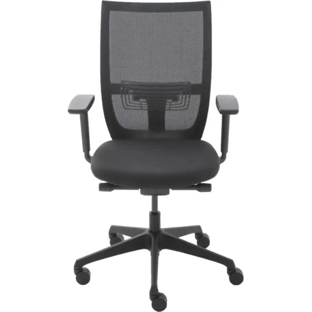 Euroseats Curve bureaustoel zwart