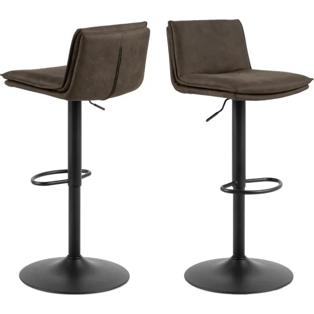 Giga Living Barkruk Tregoss Antraciet - Giga Living