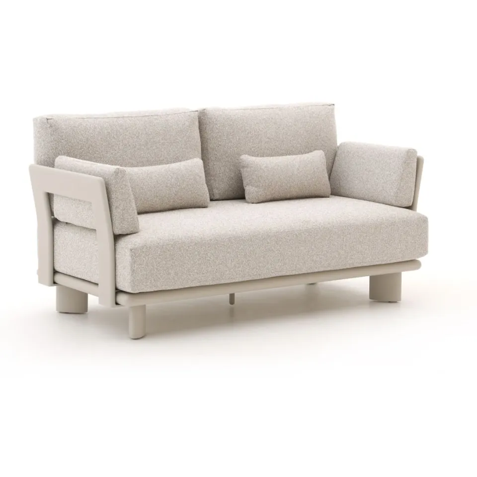 Bellagio tuinmeubelen Bellagio Battuello hoek loungeset 4-delig taupe, foto 3