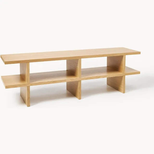 Ferm Living Houten tv-meubel Kona Beige