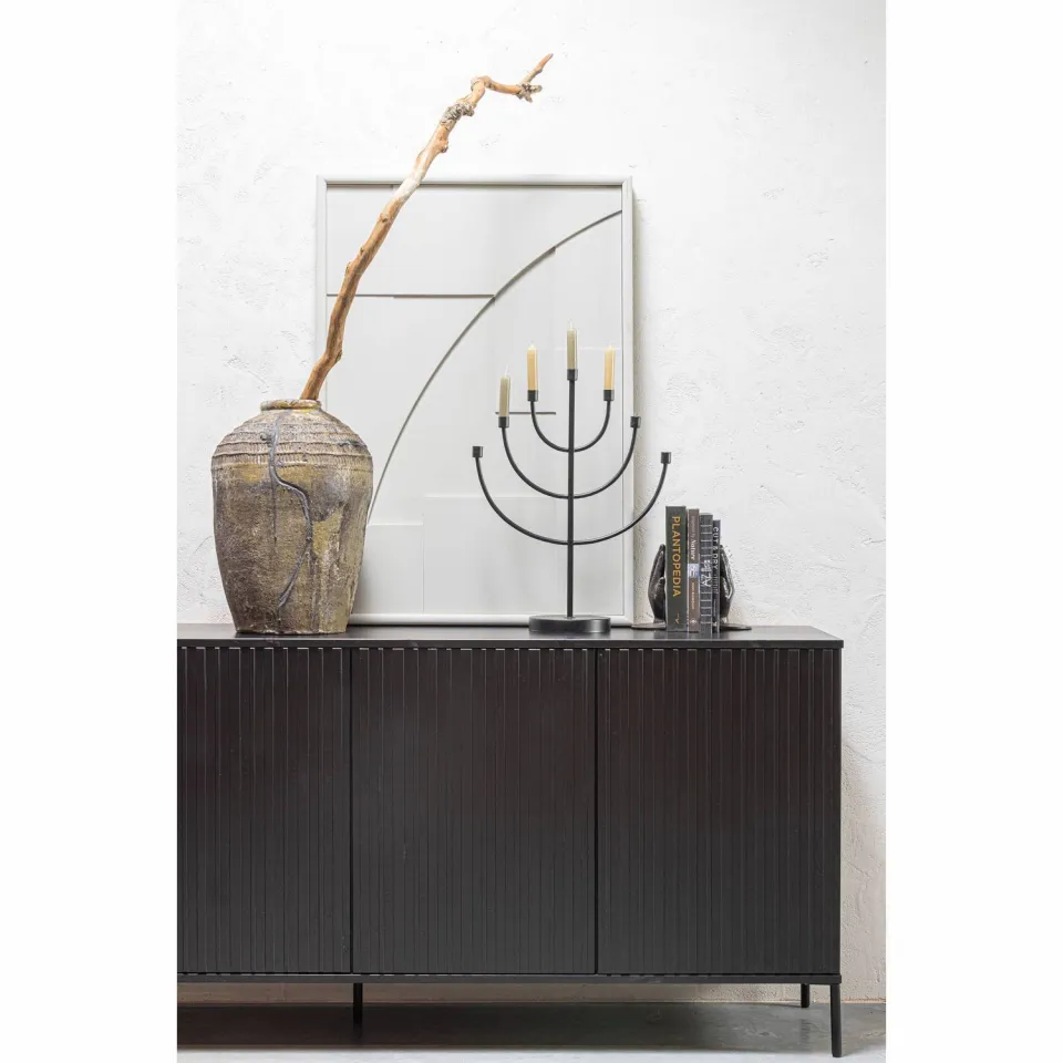 WOOOD New Gravure dressoir zwart, foto 5