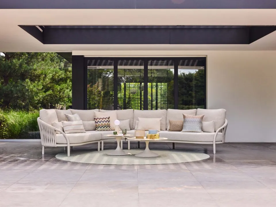 Suns Feroli/Nova hoek loungeset 6-delig taupe, foto 4