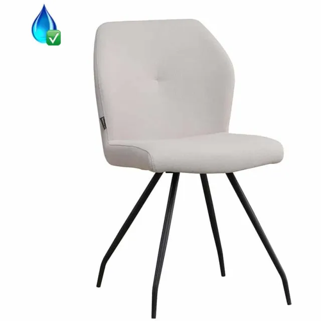 NordXL Stoel Fenris grijs gerecycled polyester
