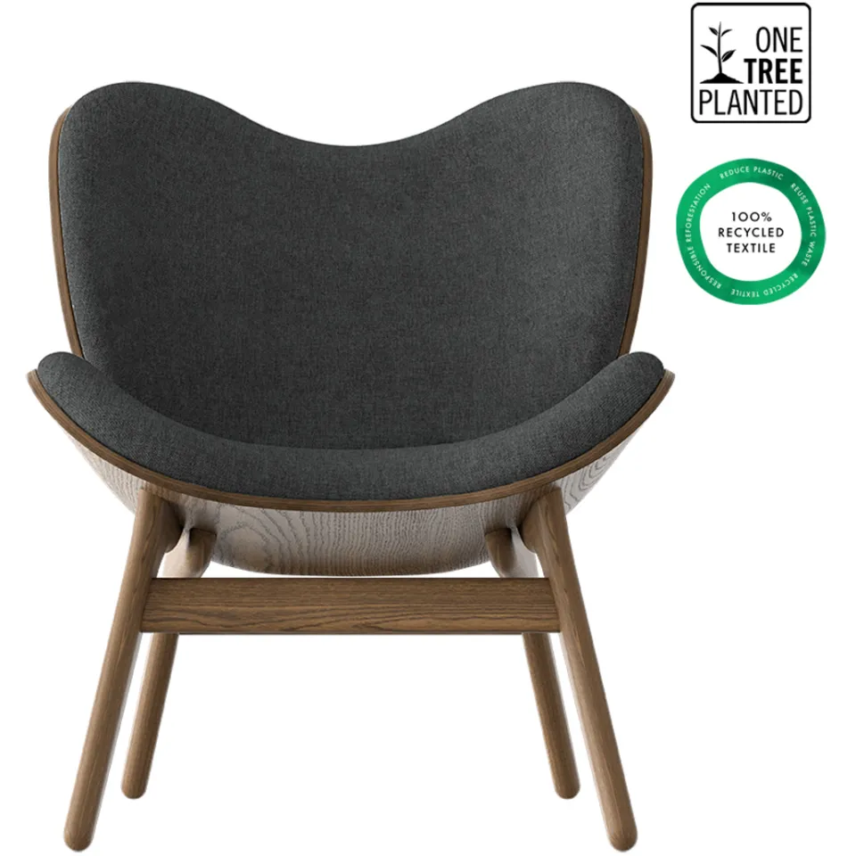 Umage A Conversation Piece houten fauteuil donker eiken - Shadow, foto 4
