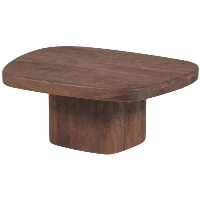 WOOOD Nodu Salontafel - Mangohout - Bruin - 39x99x83 brown