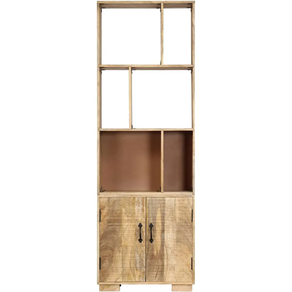 vidaXL Boekenkast 60x35x180 cm massief mangohout bruin, foto 2
