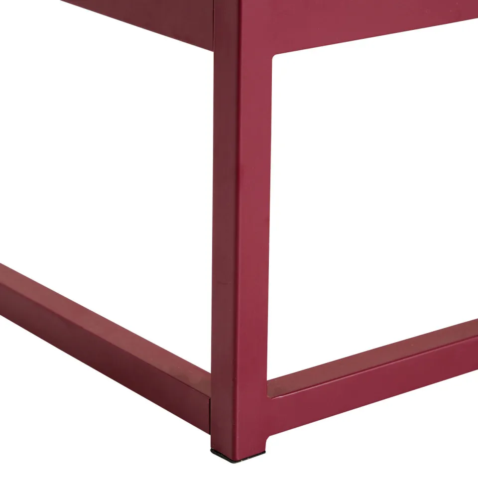 NOUS Living Dean bed burgundy, foto 6