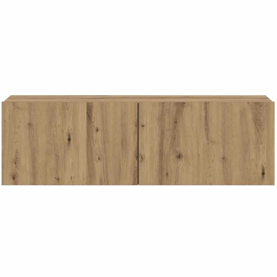 vidaXL Tv-wandmeubel 100x30x30 cm bewerkt hout artisanaal eikenkleurig, foto 3