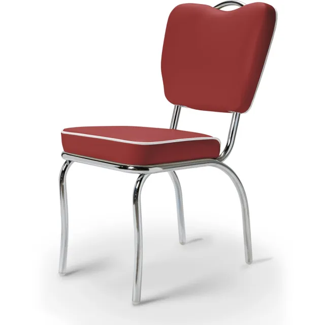 Bel Air Retro Eetkamerstoel CO-26 Ruby